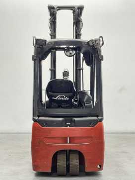 Used Forklift Truck LINDE E15-02-386 ELEKTRO DREIRADFRONTSTAPLER (13064186)