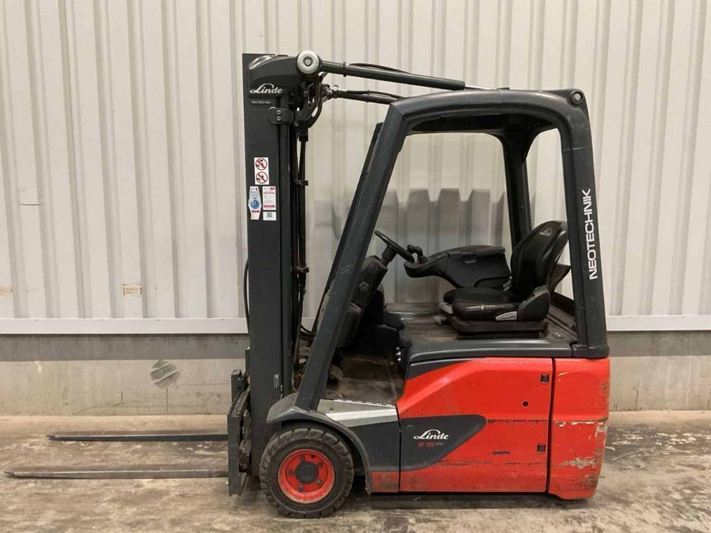 Used Forklift Truck LINDE E15 BR386 ELEKTRO DREIRADFRONTSTAPLER (12995850)
