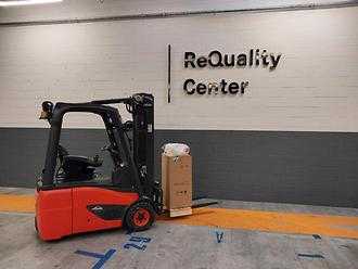 Used Forklift Truck LINDE E15 ELEKTRO DREIRADFRONTSTAPLER (13032496)