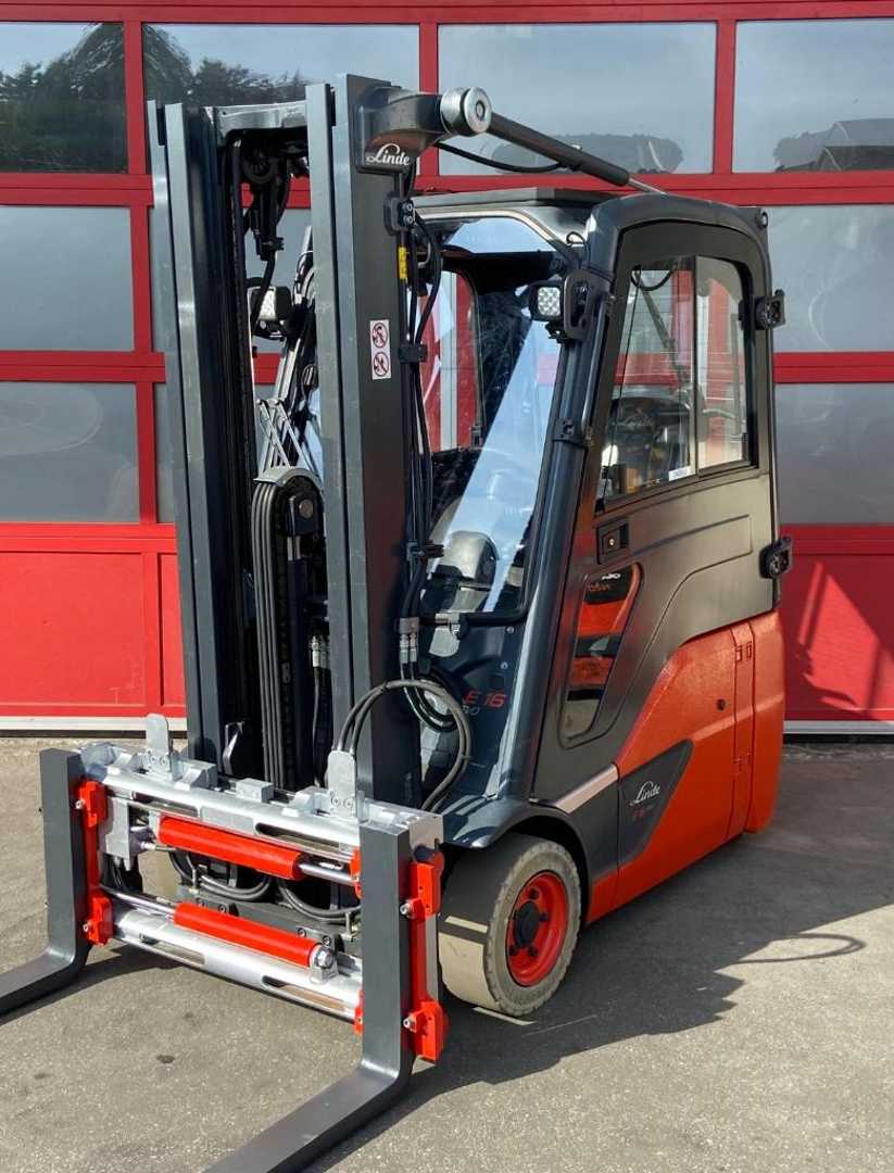 Used Forklift Truck LINDE E16-02 ELEKTRO DREIRADFRONTSTAPLER (13043268)