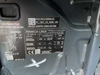 Used Forklift Truck LINDE E16-02 ELEKTRO DREIRADFRONTSTAPLER (13060739)