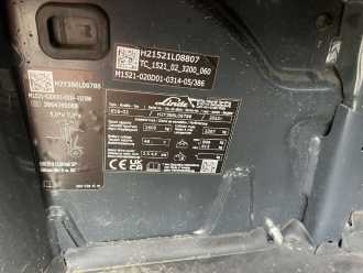 Used Forklift Truck LINDE E16-02 ELEKTRO DREIRADFRONTSTAPLER (13065954)