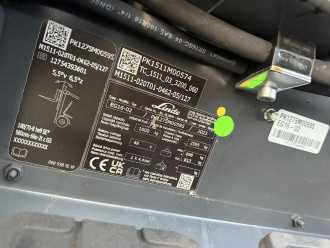 Used Forklift Truck LINDE E16-02 ELEKTRO DREIRADFRONTSTAPLER (13071241)