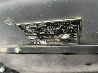Used Forklift Truck LINDE E16-02 ELEKTRO DREIRADFRONTSTAPLER (13073441)