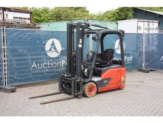 Used Forklift Truck LINDE E16-02 ELEKTRO VIERRADFRONTSTAPLER (13041376)