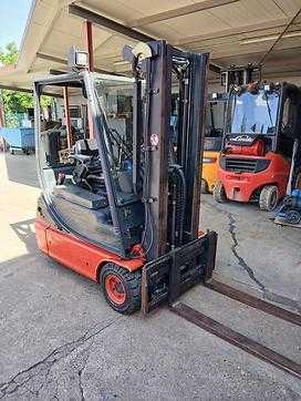 Used Forklift Truck LINDE E16 C-02 Bj. 2001 ELEKTRO DREIRADFRONTSTAPLER (13046751)