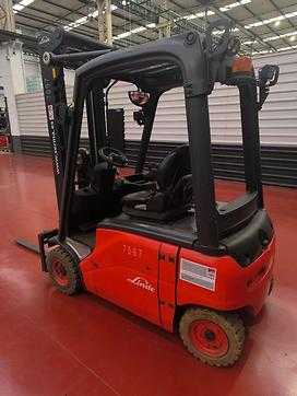 Used Forklift Truck LINDE E16 P 386 ELEKTRO VIERRADFRONTSTAPLER (13035532)