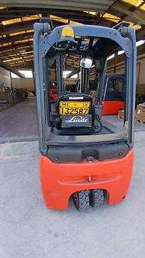 Used Forklift Truck LINDE E16C-02 ELEKTRO DREIRADFRONTSTAPLER (13017014)