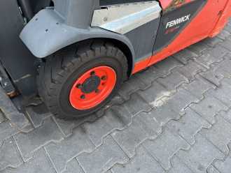 Used Forklift Truck LINDE E16C-02 ELEKTRO DREIRADFRONTSTAPLER (13060735)