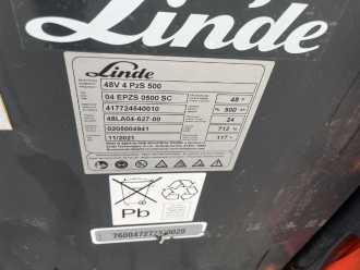 Used Forklift Truck LINDE E16C-02 ELEKTRO DREIRADFRONTSTAPLER (13067522)