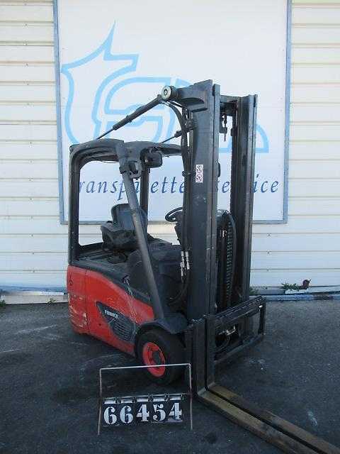 Used Forklift Truck LINDE E16C-02 EVO ELEKTRO VIERRADFRONTSTAPLER (13074812)