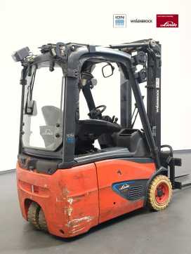 Used Forklift Truck LINDE E16C-386-02 ELEKTRO DREIRADFRONTSTAPLER (13054970)