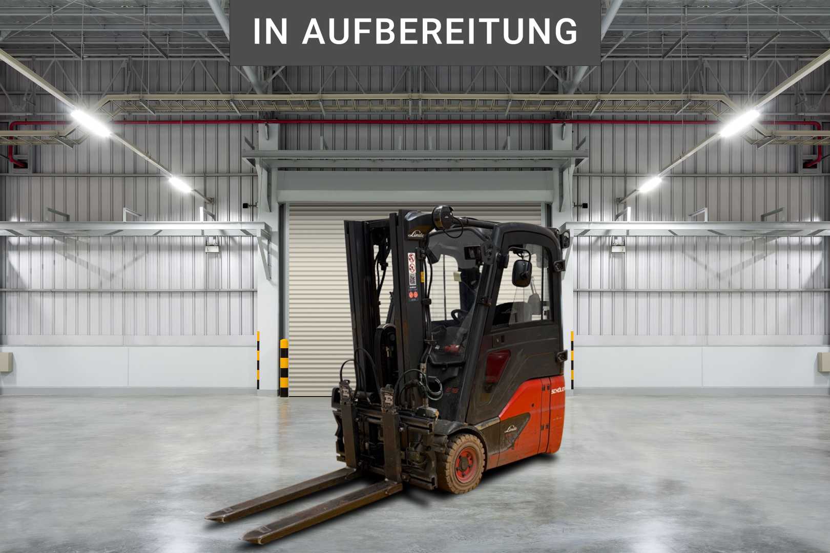 Used Forklift Truck LINDE E16C ELEKTRO DREIRADFRONTSTAPLER (12974383)