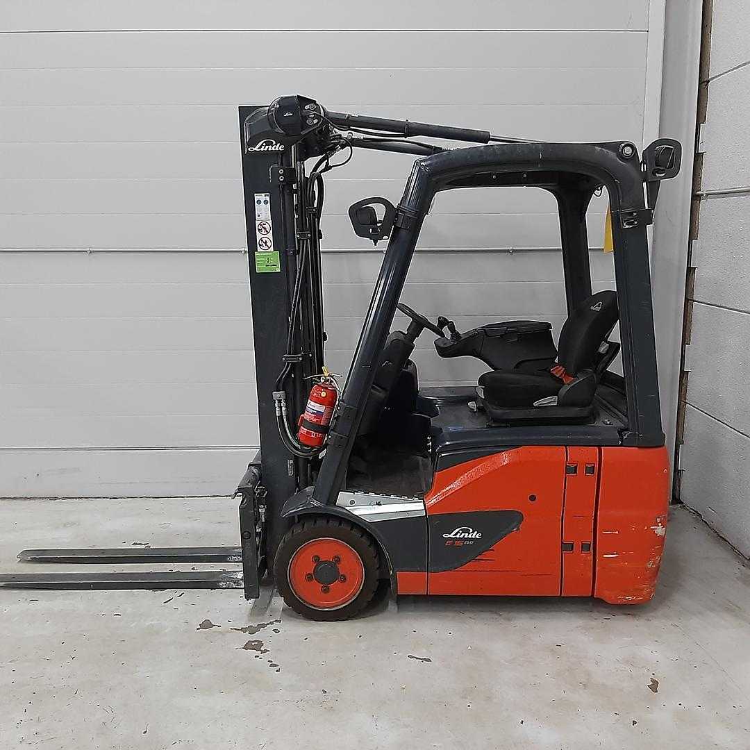 Used Forklift Truck LINDE E16C Evo ELEKTRO DREIRADFRONTSTAPLER (13069513)