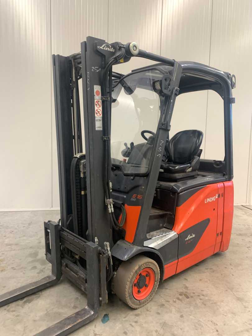 Used Forklift Truck LINDE E16H ELEKTRO DREIRADFRONTSTAPLER (13056942)