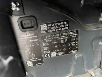 Used Forklift Truck LINDE E16L-02 ELEKTRO DREIRADFRONTSTAPLER (13019743)