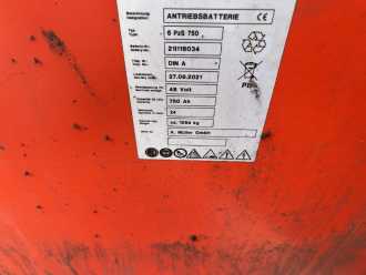 Used Forklift Truck LINDE E16L-02 ELEKTRO DREIRADFRONTSTAPLER (13032527)