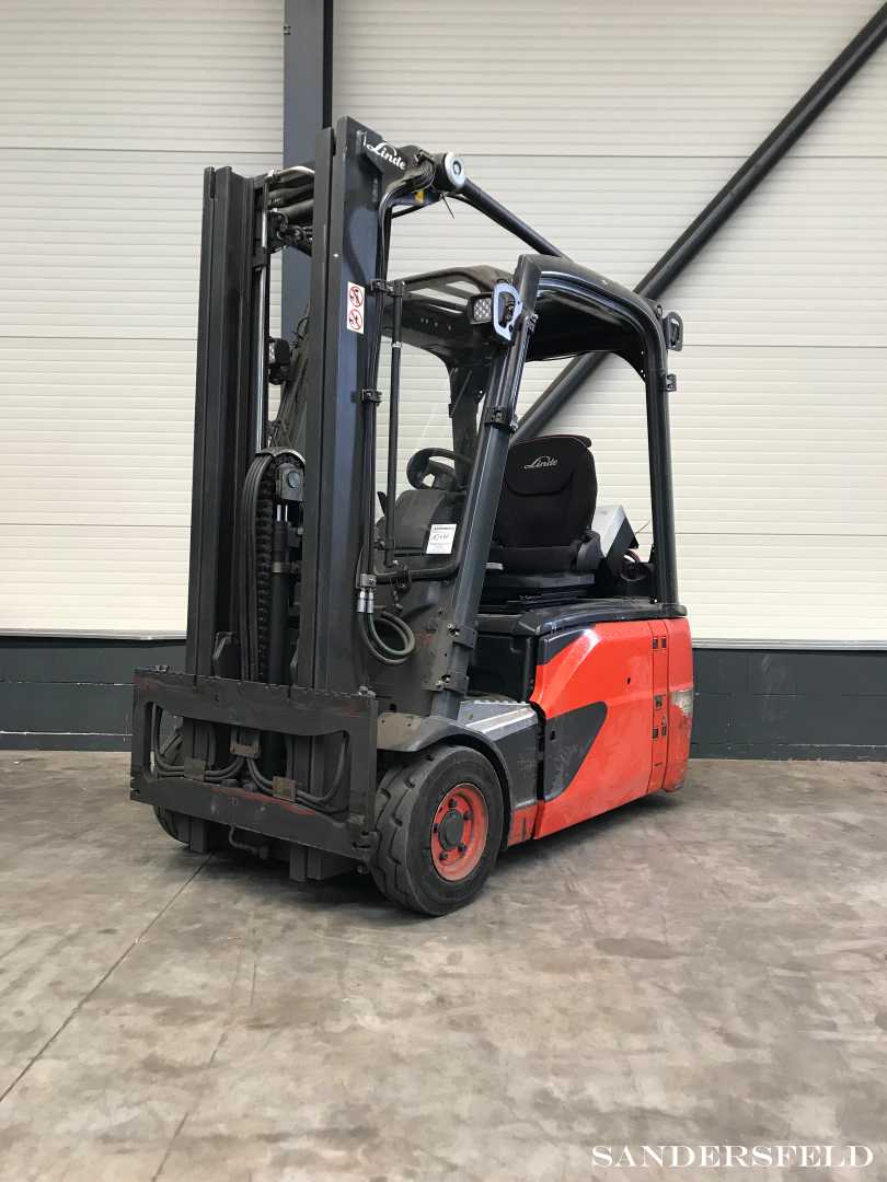 Used Forklift Truck LINDE E16L-02-EVO ELEKTRO DREIRADFRONTSTAPLER (12839164)