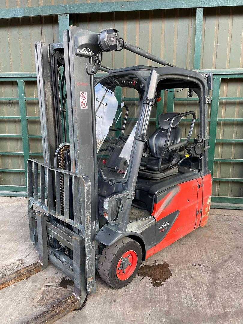 Used Forklift Truck LINDE E16L 386 ELEKTRO DREIRADFRONTSTAPLER (13029636)