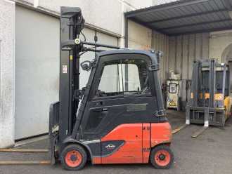 Used Forklift Truck LINDE E16P-02 ELEKTRO VIERRADFRONTSTAPLER (13053616)