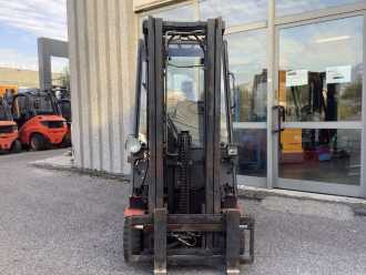 Used Forklift Truck LINDE E16P-02 ELEKTRO VIERRADFRONTSTAPLER (13076398)