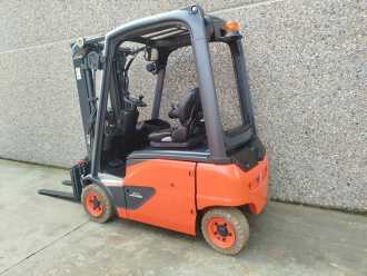 Used Forklift Truck LINDE E16P-02 EVO ELEKTRO VIERRADFRONTSTAPLER (13027434)
