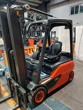 Used Forklift Truck LINDE E16P ELEKTRO VIERRADFRONTSTAPLER (12993567)