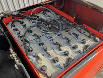Used Forklift Truck LINDE E16PH-02 ELEKTRO VIERRADFRONTSTAPLER (13059004)