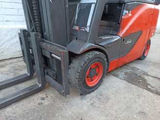 Used Forklift Truck LINDE E16PH ELEKTRO VIERRADFRONTSTAPLER (13040215)
