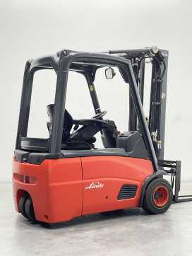 Used Forklift Truck LINDE E18-01-386 ELEKTRO DREIRADFRONTSTAPLER (13070204)