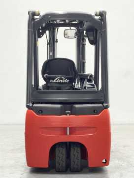 Used Forklift Truck LINDE E18-01-386 ELEKTRO DREIRADFRONTSTAPLER (13070204)