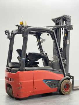 Used Forklift Truck LINDE E18-02-386-LI-ION ELEKTRO DREIRADFRONTSTAPLER (13062162)