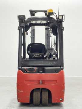 Used Forklift Truck LINDE E18-02-386-LI-ION ELEKTRO DREIRADFRONTSTAPLER (13062162)