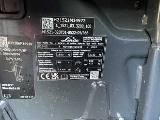 Used Forklift Truck LINDE E18-02 GAS VIERRADFRONTSTAPLER (13075960)