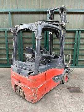 Used Forklift Truck LINDE E18 386 ELEKTRO DREIRADFRONTSTAPLER (13013540)