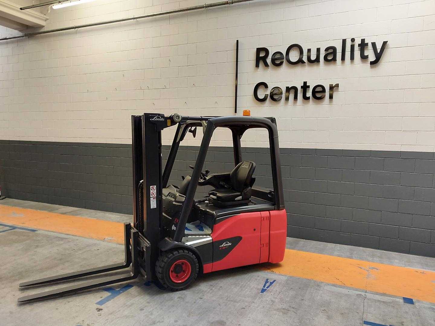 Used Forklift Truck LINDE E18 ELEKTRO DREIRADFRONTSTAPLER (13063690)