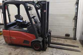Used Forklift Truck LINDE E18L-00 ELEKTRO DREIRADFRONTSTAPLER (13062202)