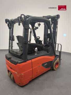 Used Forklift Truck LINDE E18L-386-02 ELEKTRO DREIRADFRONTSTAPLER (13063645)