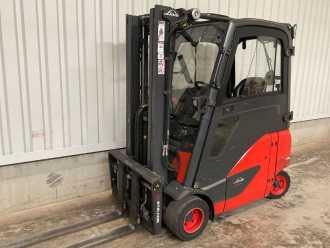 Used Forklift Truck LINDE E18PH-02 BR386 ELEKTRO VIERRADFRONTSTAPLER (13075478)
