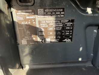 Used Forklift Truck LINDE E18PH-02 ELEKTRO VIERRADFRONTSTAPLER (13075956)