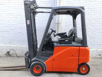 Used Forklift Truck LINDE E18PH ELEKTRO VIERRADFRONTSTAPLER (13067312)