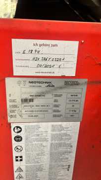 Used Forklift Truck LINDE E18PH ELEKTRO VIERRADFRONTSTAPLER (13068918)