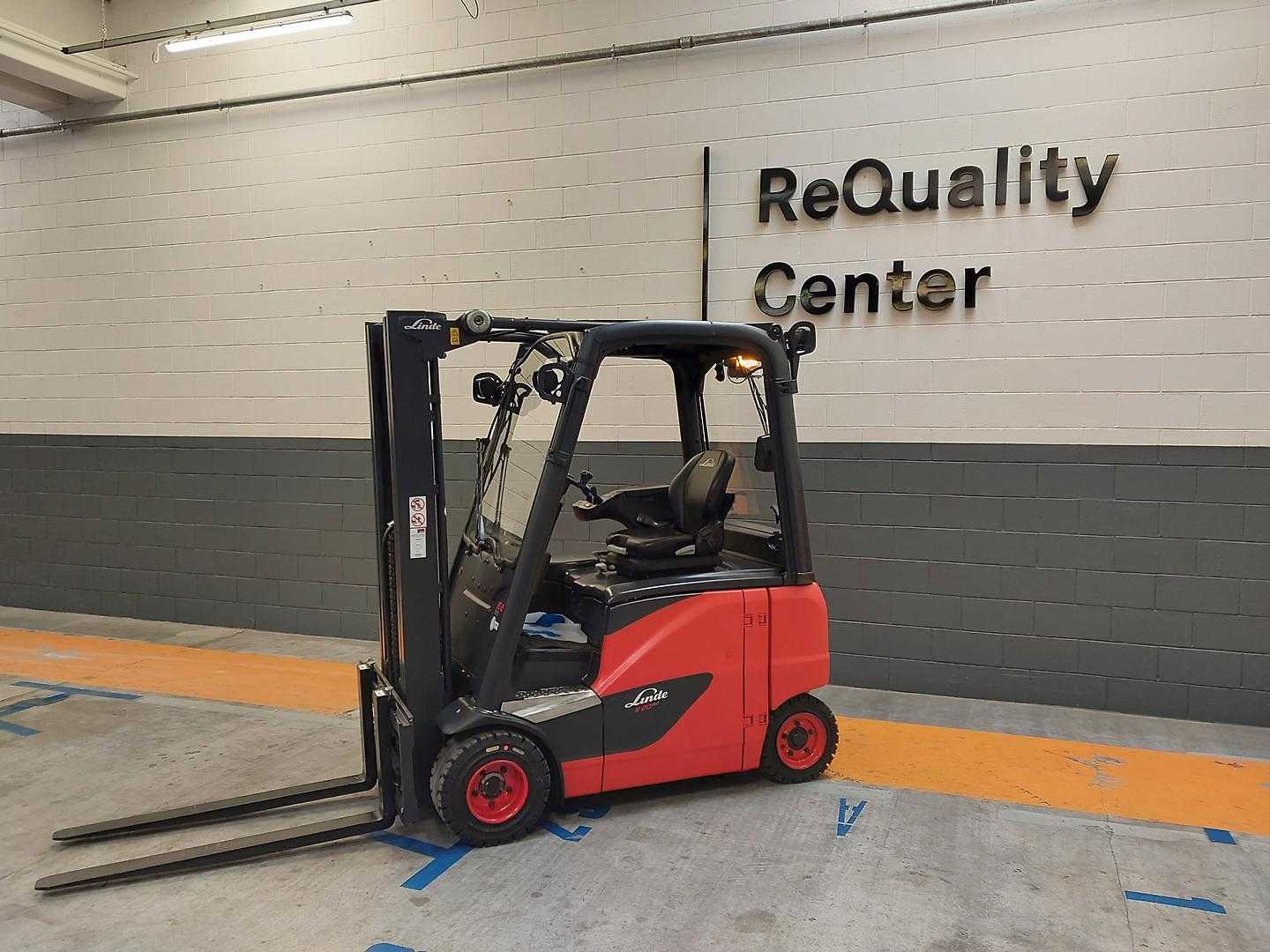 Used Forklift Truck LINDE E20 PH ELEKTRO VIERRADFRONTSTAPLER (13063720)