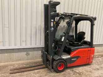 Used Forklift Truck LINDE E20L-02 BR386 ELEKTRO DREIRADFRONTSTAPLER (13064536)