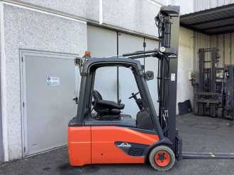 Used Forklift Truck LINDE E20L-02 ELEKTRO DREIRADFRONTSTAPLER (13065598)