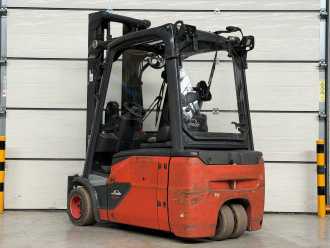 Used Forklift Truck LINDE E20L-02 ELEKTRO VIERRADFRONTSTAPLER (13027729)