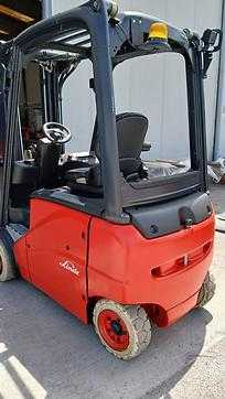 Used Forklift Truck LINDE E20PH-01 ELEKTRO VIERRADFRONTSTAPLER (13000896)