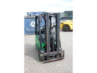Used Forklift Truck LINDE E20PH-02 ELEKTRO VIERRADFRONTSTAPLER (13041380)