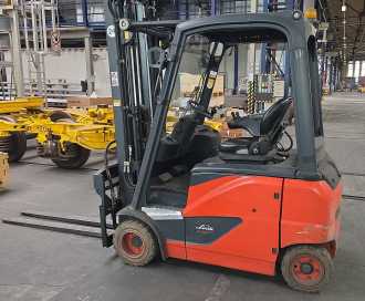 Used Forklift Truck LINDE E20PH-02 ELEKTRO VIERRADFRONTSTAPLER (13062203)