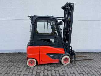 Used Forklift Truck LINDE E20PH ELEKTRO VIERRADFRONTSTAPLER (13028805)